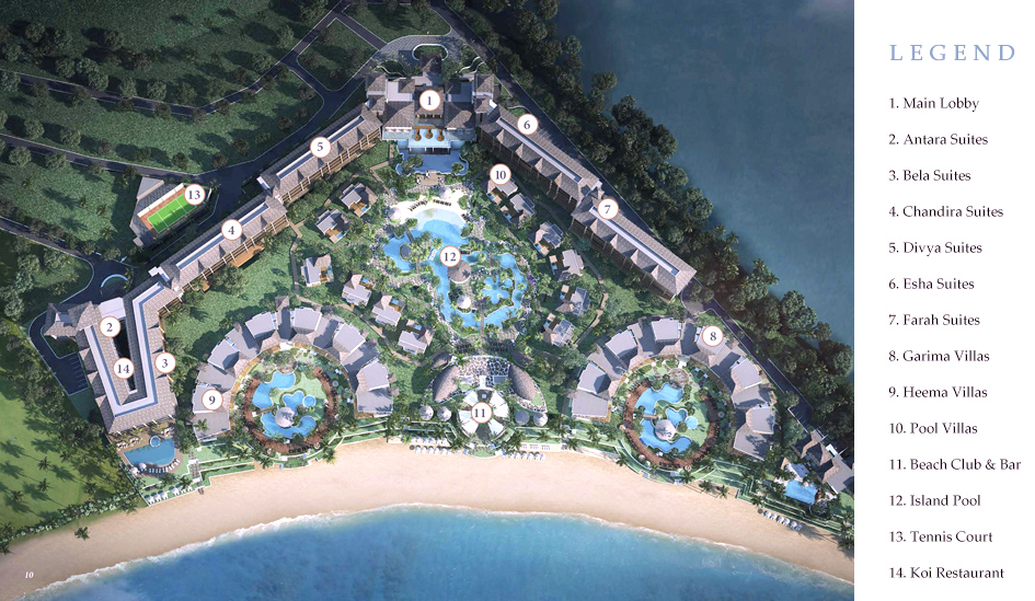 Koi resort plan