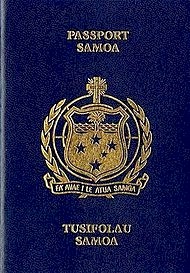 Samoan passport
