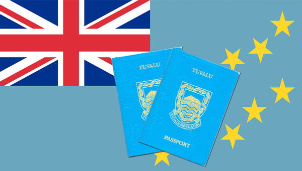 Tuvalu passport