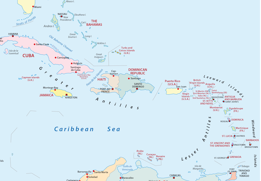 Caribbean countries