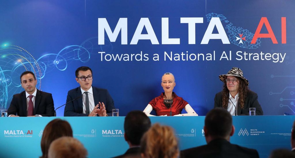 Malta citizenship to robot