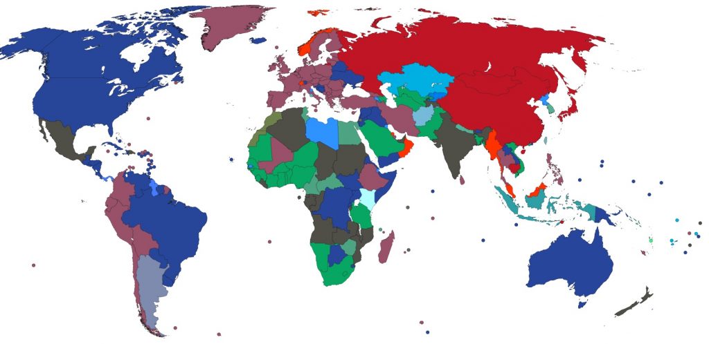 Passport color map